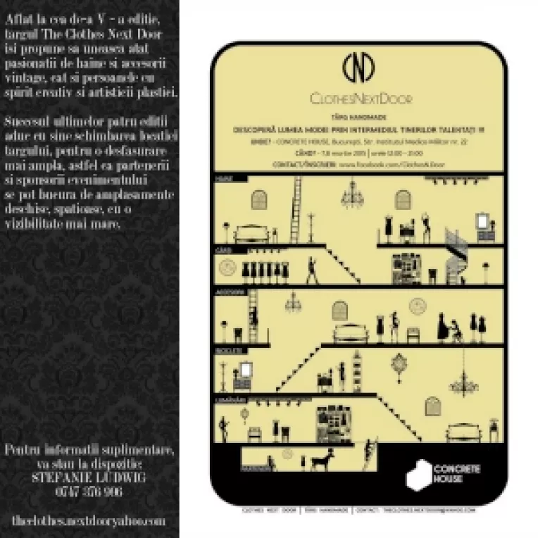 The Clothes Next Door revine cu un nou concept in perioada 7 si 8 martie