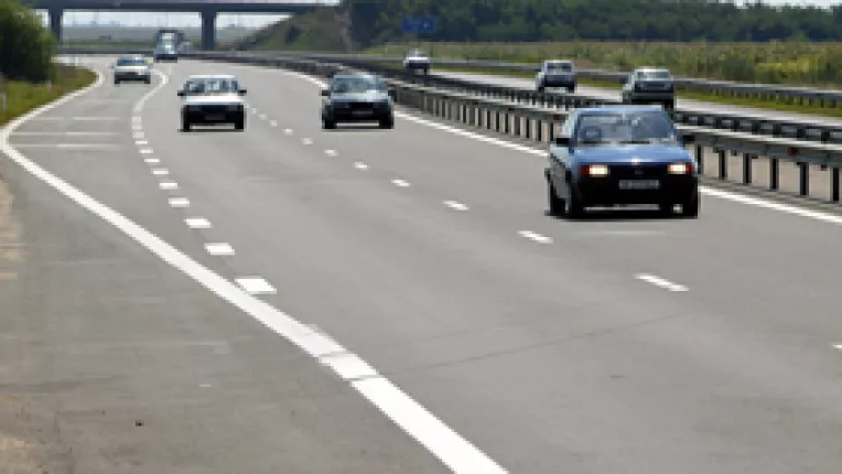 Traficul rutier se desfasoara ingreunat pe DN7