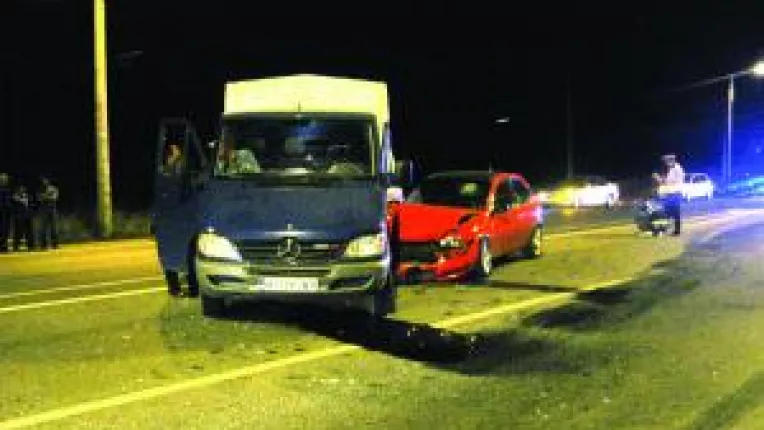 Trei accidente in patru ore