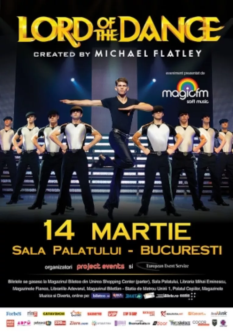 Trei categorii de bilete epuizate la spectacolul Lord Of The Dance de la Bucuresti! 

