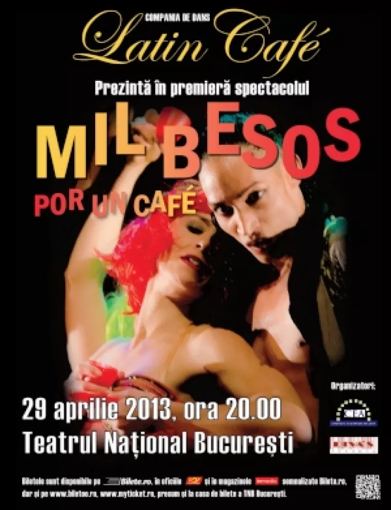 Trupa italiana de dans Latin Cafe - in premiera la Bucuresti, la TNB   