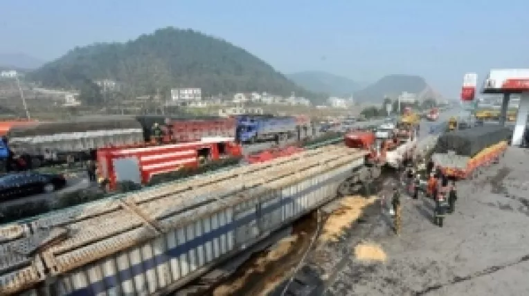 Un accident grav s-a produs in provincia Guizhou din China