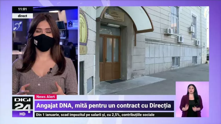 Un angajat al DNA a fost prins in flagrant de colegii sai in timp ce lua mita 6.000 de euro