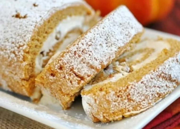 Un desert pentru un weekend de iarna: Rulada cu dovleac