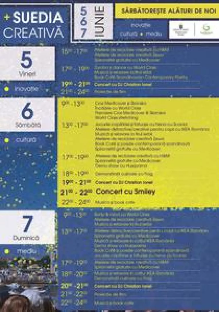 Un mare succes de public: Cea de-a doua editie a evenimentului Suedia Creativa, in Parcul Herastrau
