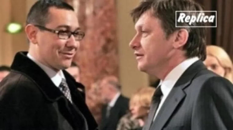 Uniunea Social-Liberala: Antonescu si Ponta sunt copresedintii aliantei PSD-ACD