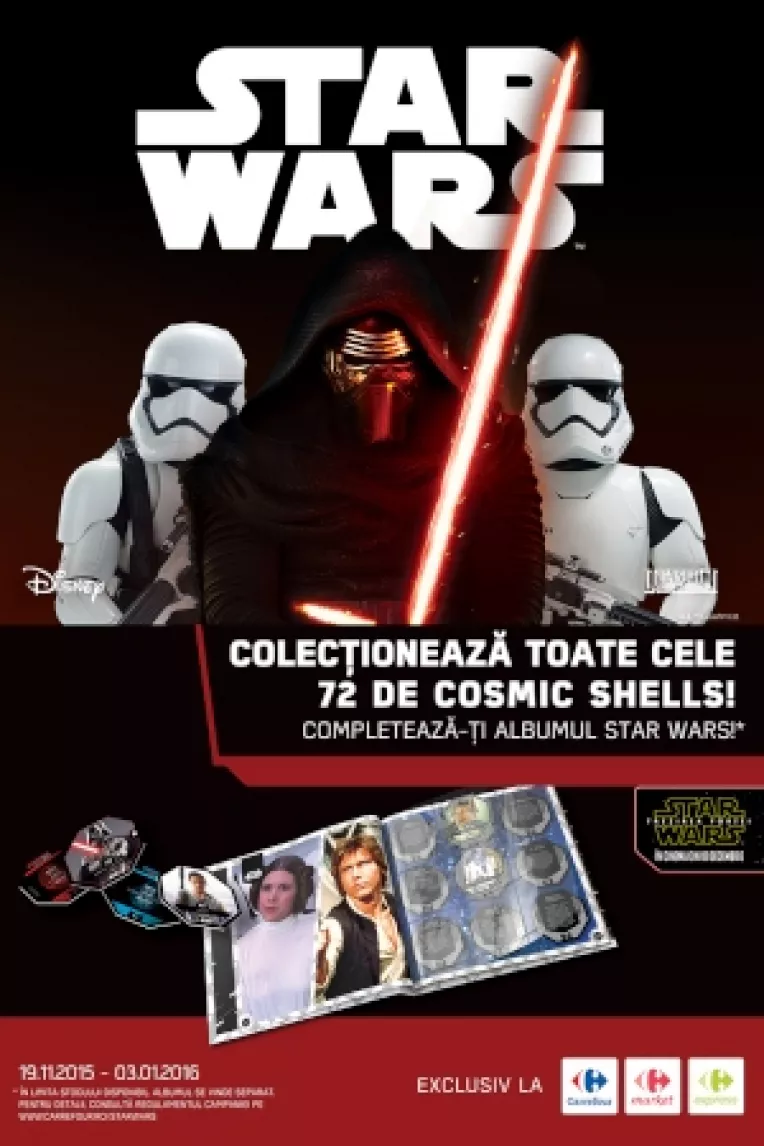 Universul Star Wars, la Carrefour, in Mega Mall