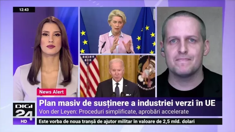 Ursula von der Leyen: Ca industria europeana sa ramana atractiva, trebuie sa fim competitivi