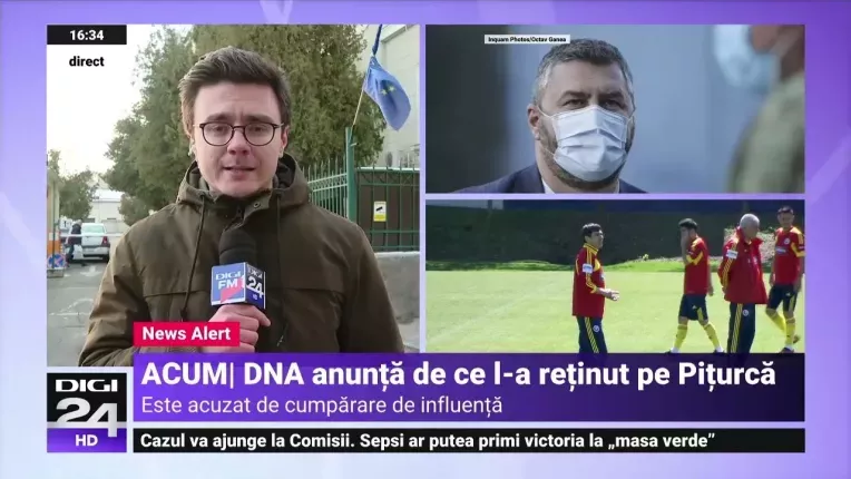 Victor Piturca a fost retinut de DNA alaturi de seful Romarm
