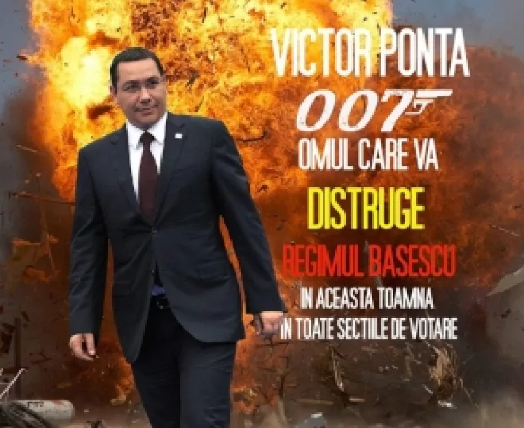 Victor Ponta 007 distruge regimul Basescu!