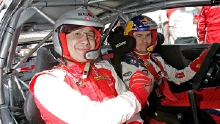 Victor Ponta s-a clasat pe prima pozitie a podiumului in cadrul clasei A a Raliului Sibiului