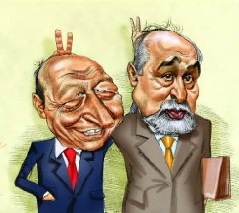 Vosganian: Stiti bancul cu Basescu protapit in fata oglinzii?