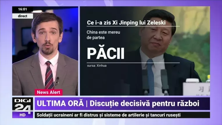 Xi Jinping l-a sunat pe Zelenski, prima convorbire dintre cei doi de la inceputul razboiului